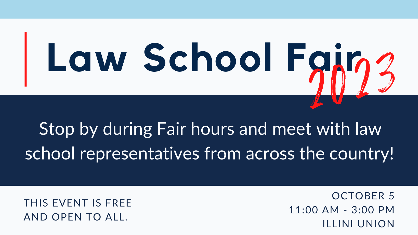 Law School Fair Save the Date October 5 2023
